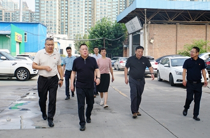 金辉书记带队前往陕西省光华橡胶厂等2户资产经营企业开展调研